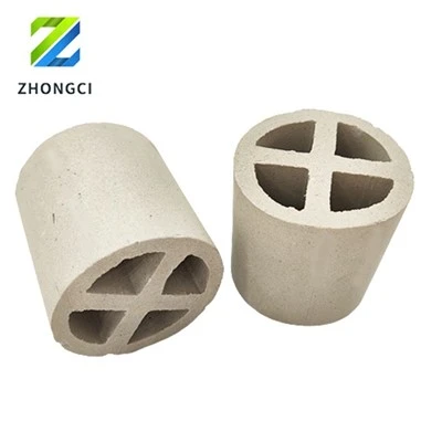 Ceramic Cross Ring Tower Packing Ceramic Cross Ring Tower Packing